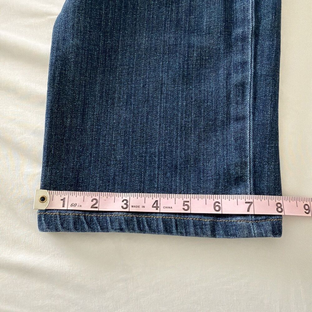 Joes Jeans Mens 36x31 Brixton Straight Narrow Leg Blue Denim Whiskering Fade EUC - Picture 10 of 16
